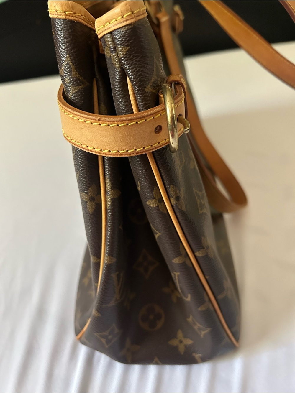 🤎 Louis Vuitton 💛Batignolles Horizon Monogram Canvas Shoulder Bag ~ NWOT - Picture 3 of 8